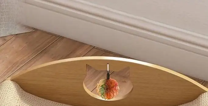 猫スクラッチボード高架猫ベッドスクラッチパッドサイザル麻家具プロテクター子犬ベッドペット用品小型犬子猫用