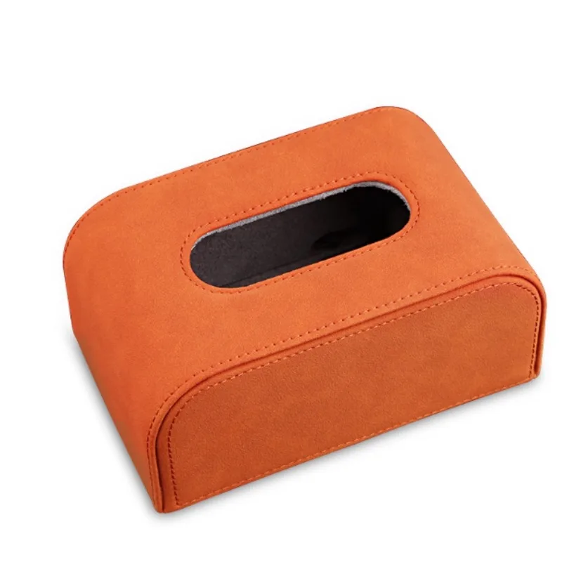 Car Interior Fur Tissue Box - Armrest Box & Dashboard Tissue Bag, Convenient Practical Auto Supplies
