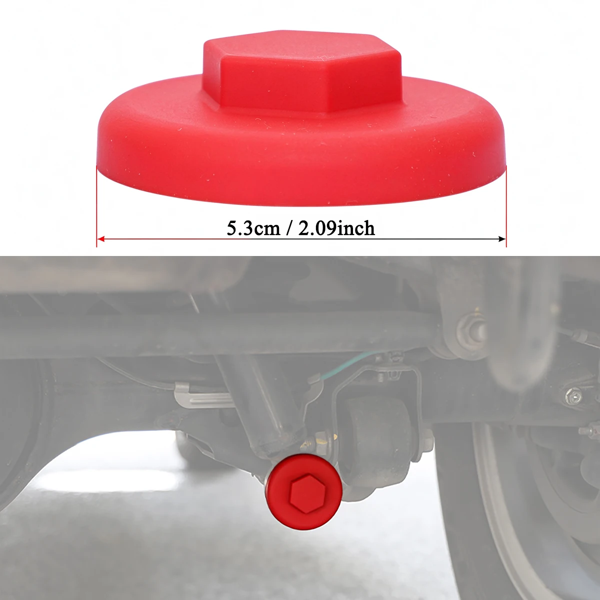 Car Exterior Bottom Damping Silicone Protective Cover Waterproof Plug for Suzuki Jimny Nomade JC74 JB64 JB74 2019+