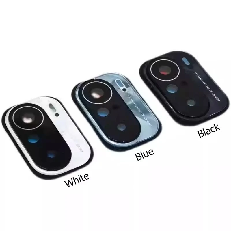 Housing Back Rear Camera Glass Lens With Cover Frame Holder For Redmi K40/K40pro/K40pro Plus Back Rear Camera Glass Lens