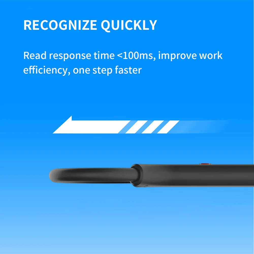 Animal Microchip Pet Tag Scanner ID Reader RFID EMID Animal Handheld Chip Reader BT+USB+2.4G Connect Support Storage Function