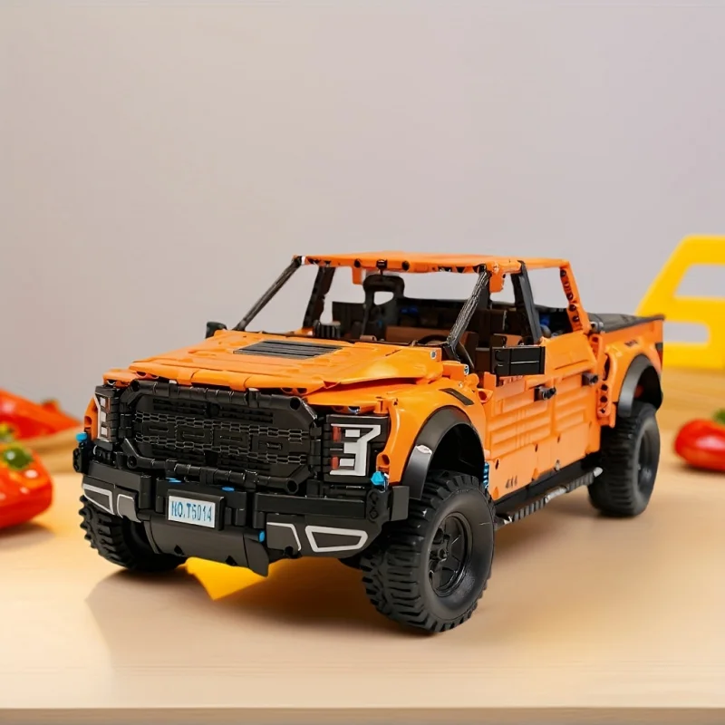 1:14 Sports Car Building Blocks Set 1000PCS+, Suitable for 14+, Educational Assembled Model, Home Decoration & Gift