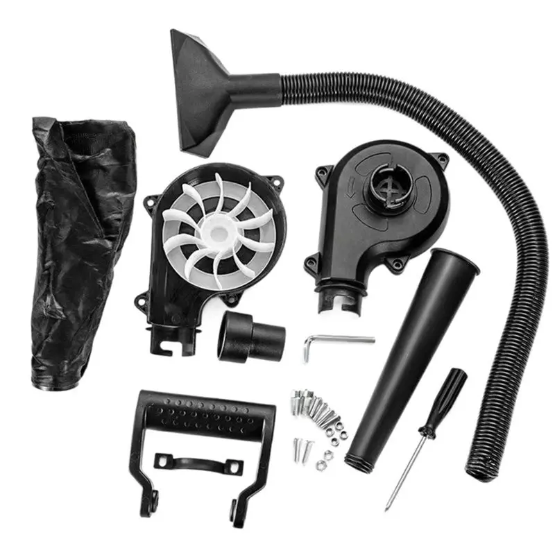 Vacuum Cleaner Blower Conversion- Angle Grinder Modified For Strong Wind Power Suction Blowing