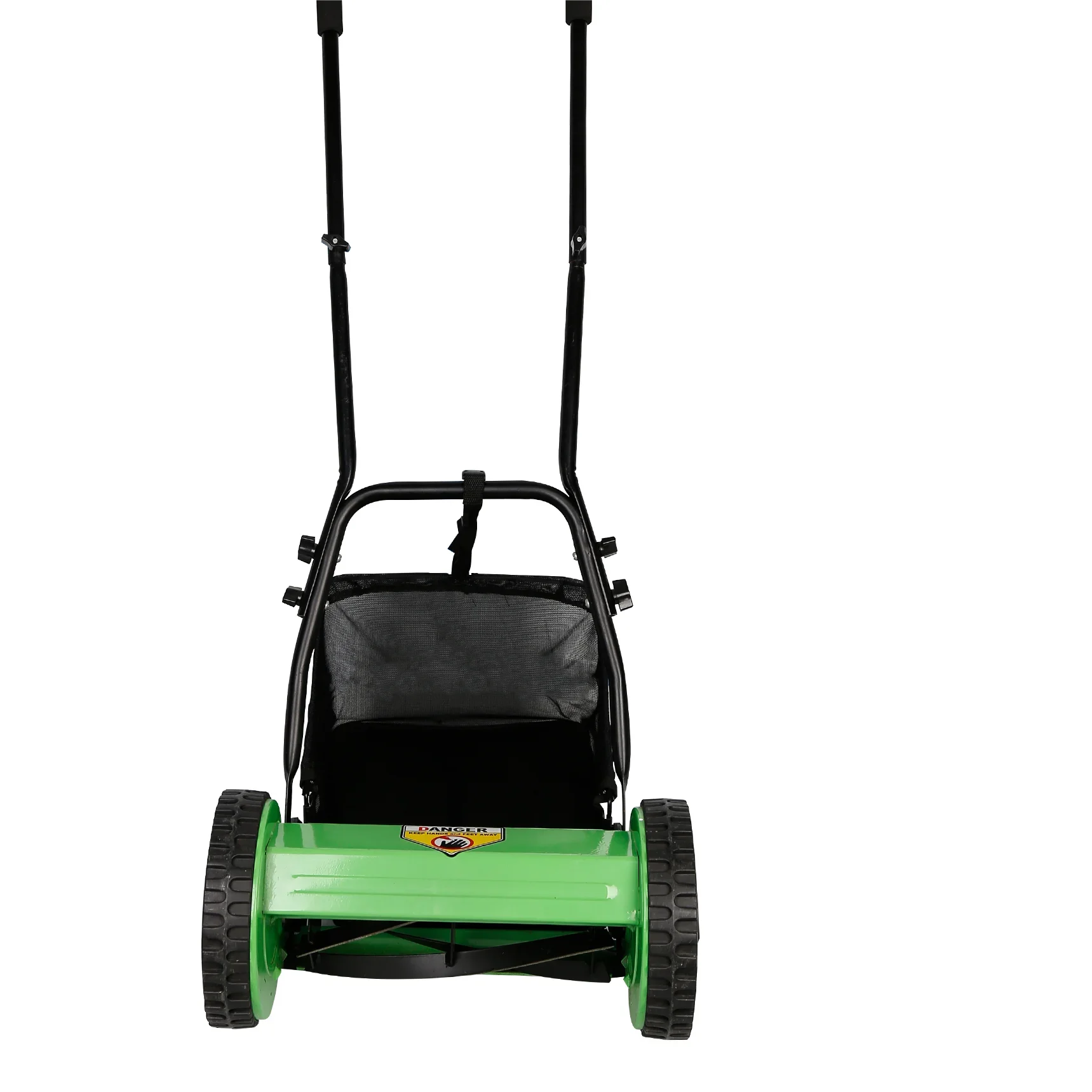 zz Cortador de grama manual econômico de duas rodas de 12 polegadas, cortador de grama empurrado à mão