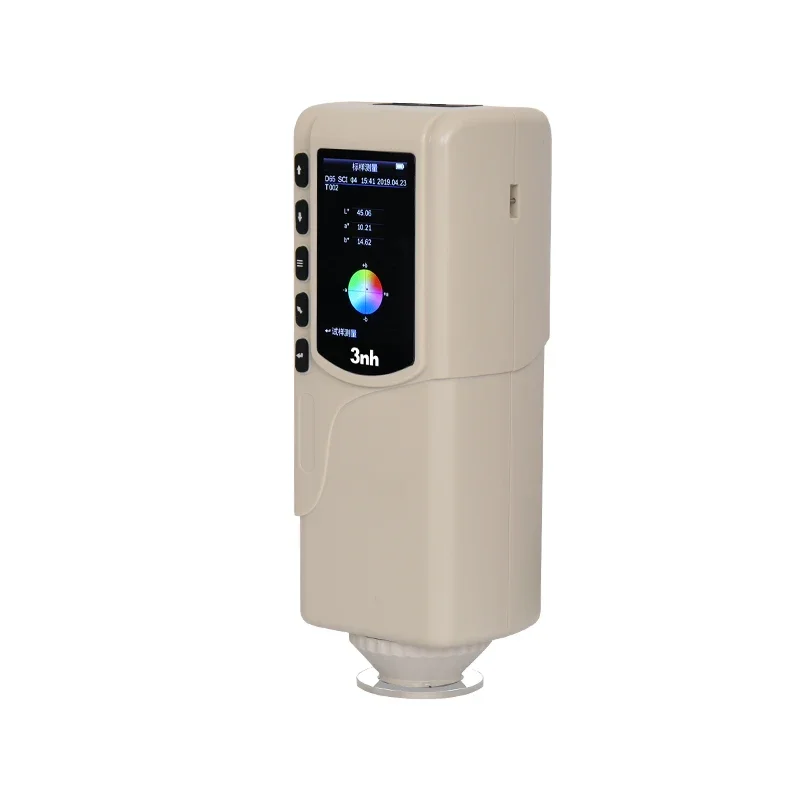 

Used guangdong lab portable high precise photo digital spectrophotometer 3nh colorimeter 8°/D D65, D50, A
