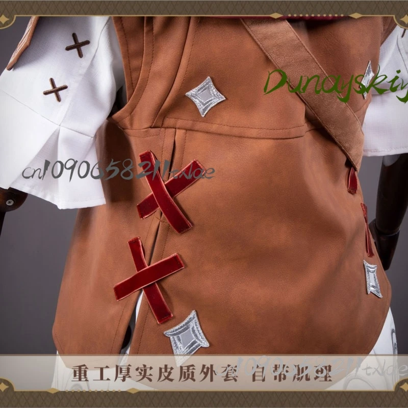 أزياء Finall Fantt asy Lalafell التأثيرية أزياء Dunesfolk Starter أزياء أنيمي شخصية اللعبة مجموعة كاملة من أزياء حفلات الهالوين