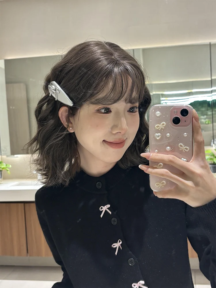 

Корейский вязаный кардиган Sweet Sle Bla, женский осенне-зимний ленивый Sle, мягкий уютный высококачественный внутренний свитер, пальто