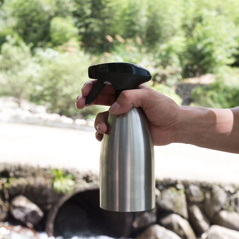 W8EA Stainless Steel Bottle Oil Sprayer Oiler Pot for BBQ Barbecue Cookin