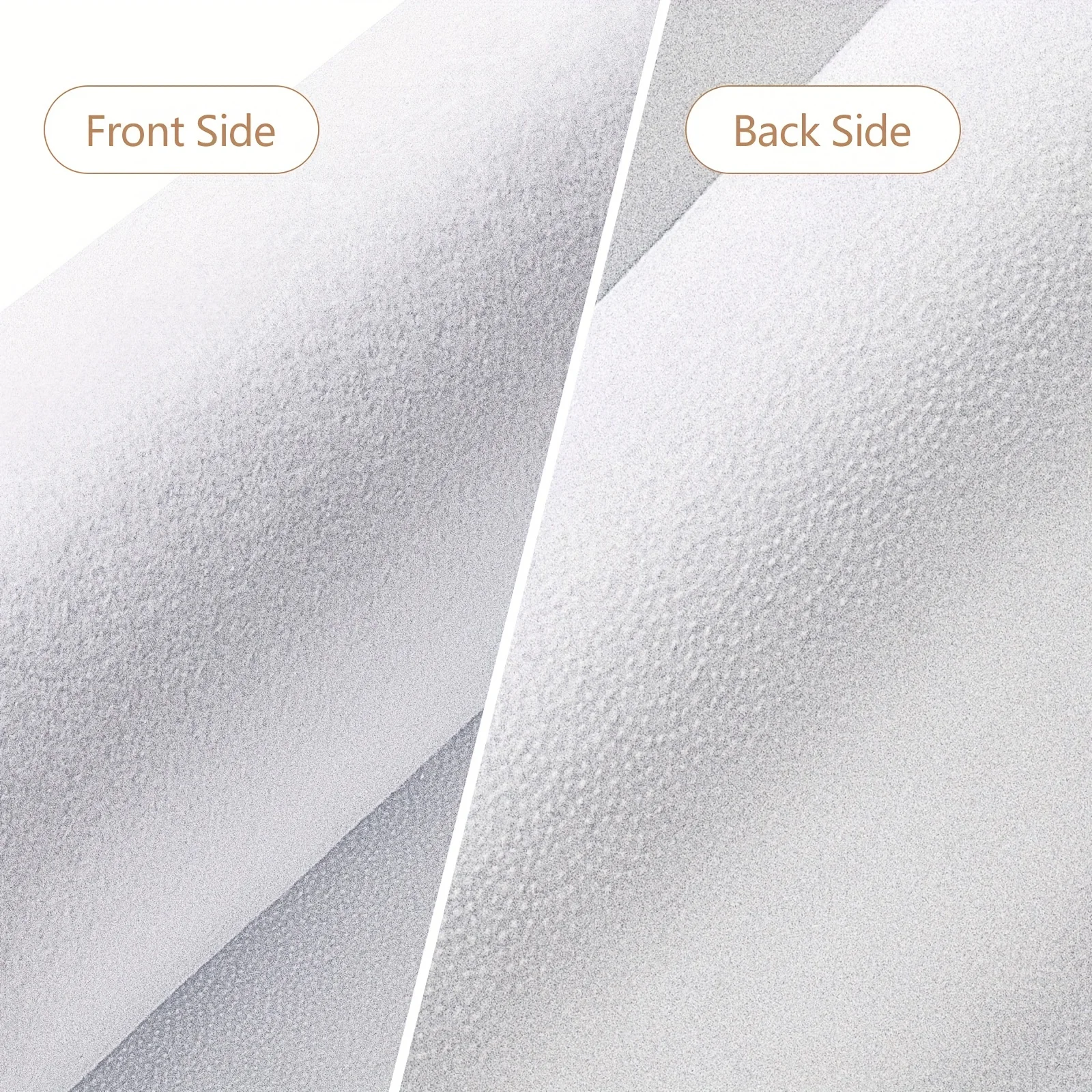 1 لفة حديدية على غير منسوجة قابلة للانصهار لخياطة اللحف 5yd غير منسوجة من جانب واحد رغوة منصهرة لأكياس حمل ذاتية الصنع #6