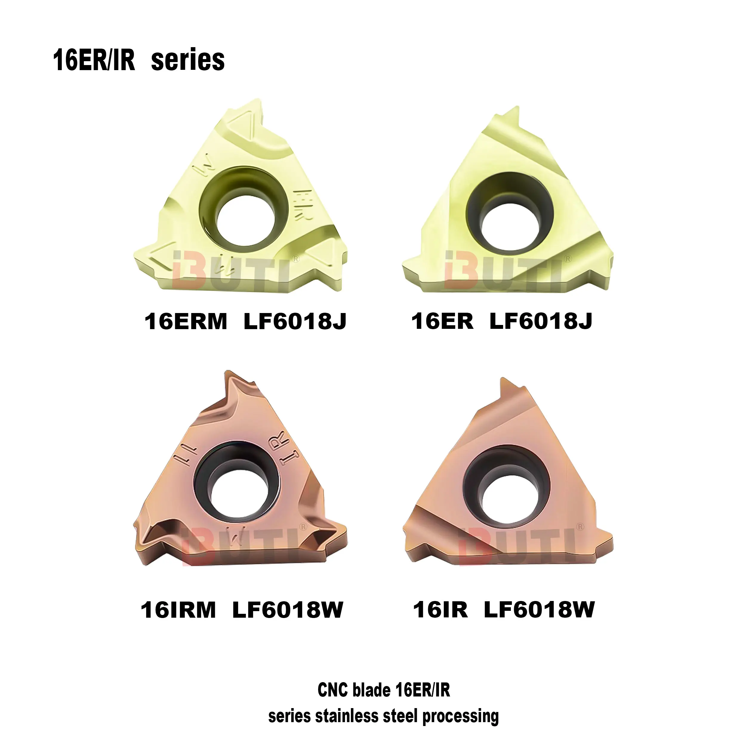 DESKAR 100% Original 16IR 16ER 16IRH 16ERM 16IRM 14 W 11 W LF6018J LF6018W Numerical Control Lathe Thread Turning Tools Inserts