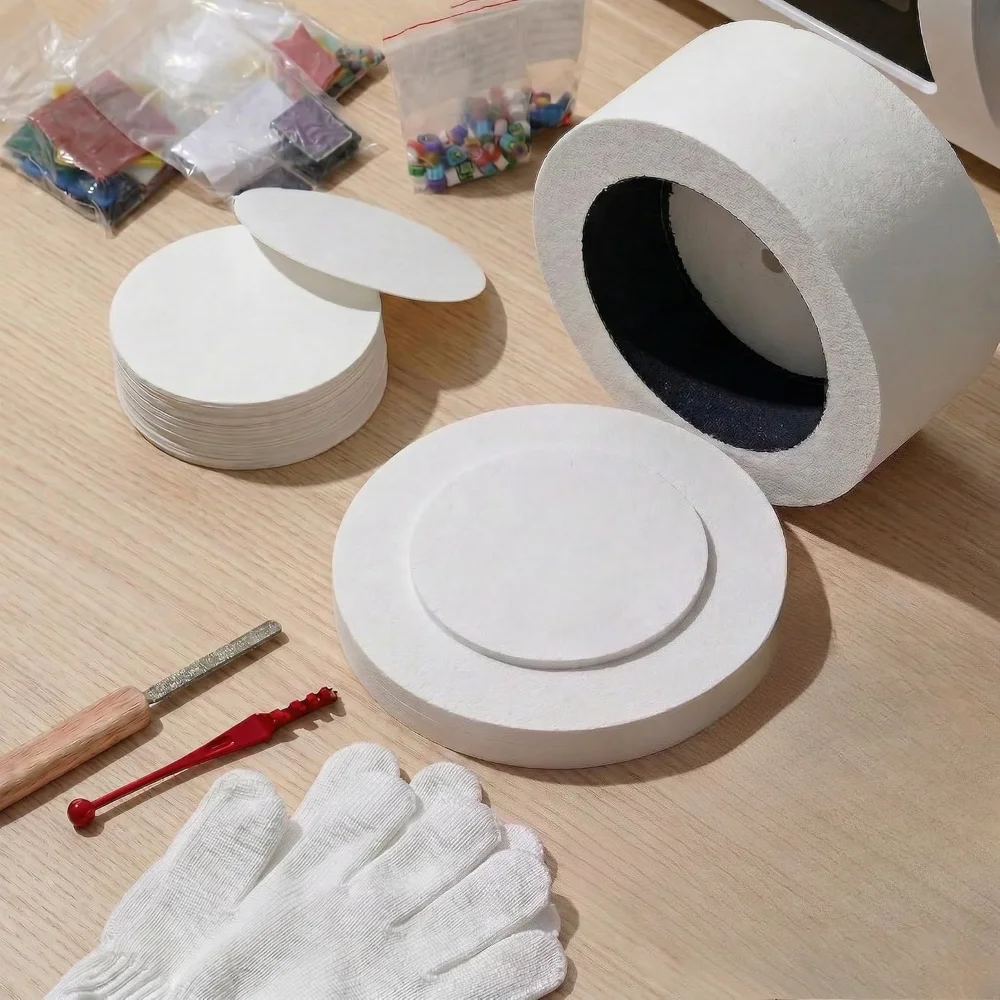 10pcs Microwave Kiln and DIY Fusing Glass Jewelry Set Professional Simple Making DIY Jewelry Glass Fusing Tools Set