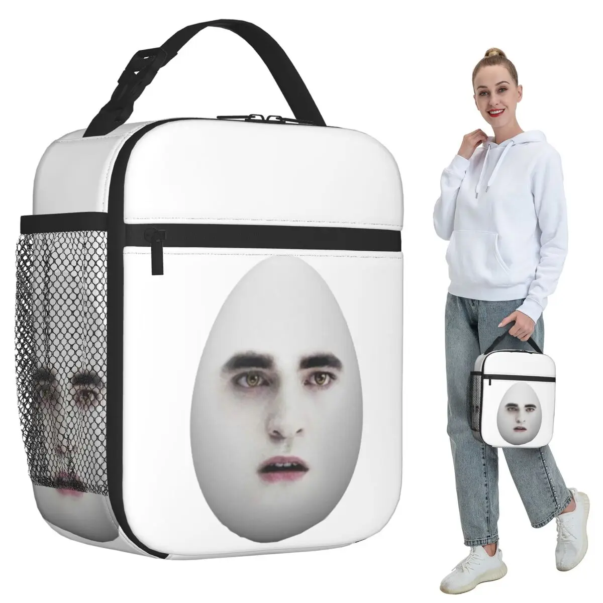 

Сумка-холодильник Eggward Funny Edward Cullen для женщин, термосумка для еды, портативный контейнер для обедов