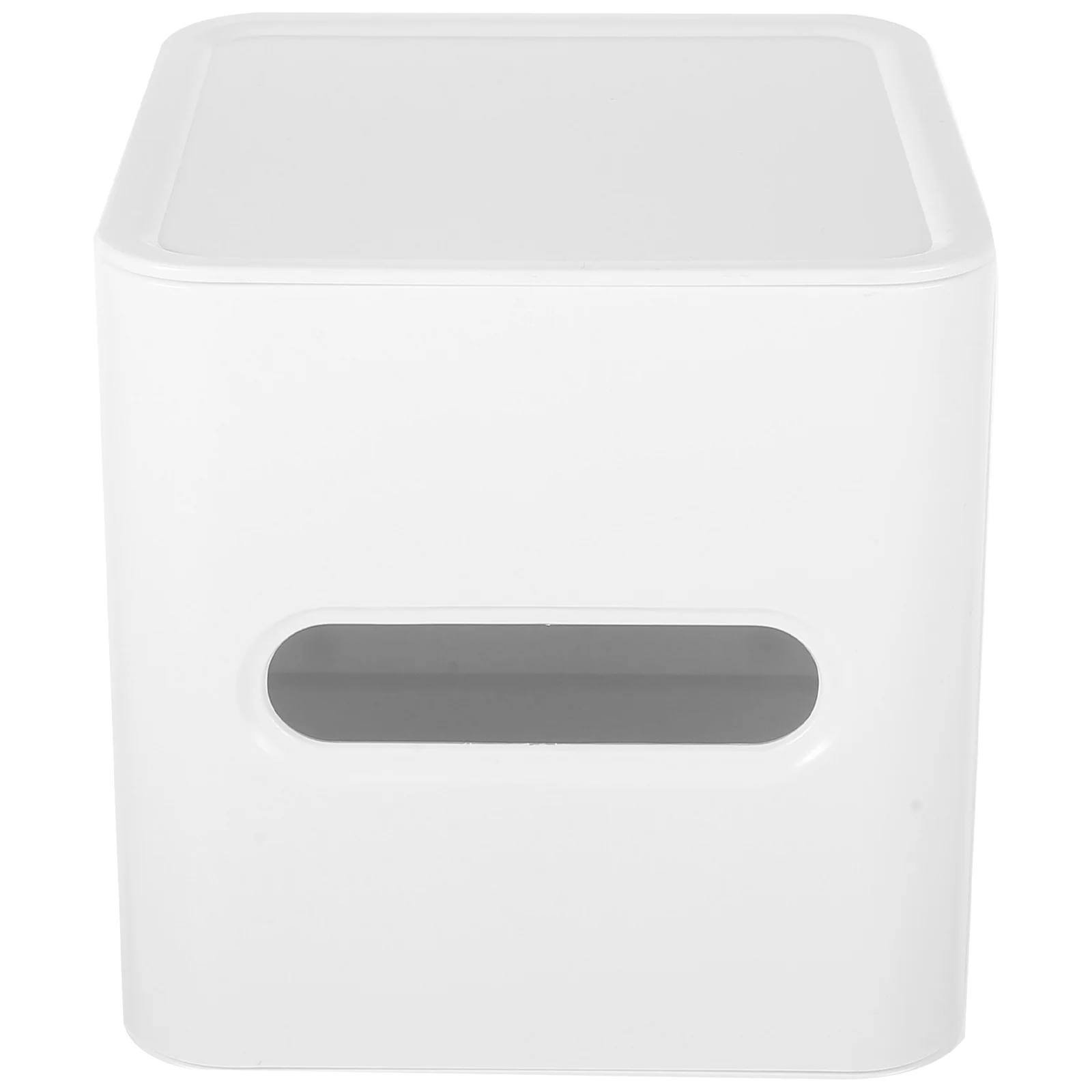 

Bathrooms Desktop Tissue Storage Box Stand Household Napkin Boxes White Pp Wipes Dispenser