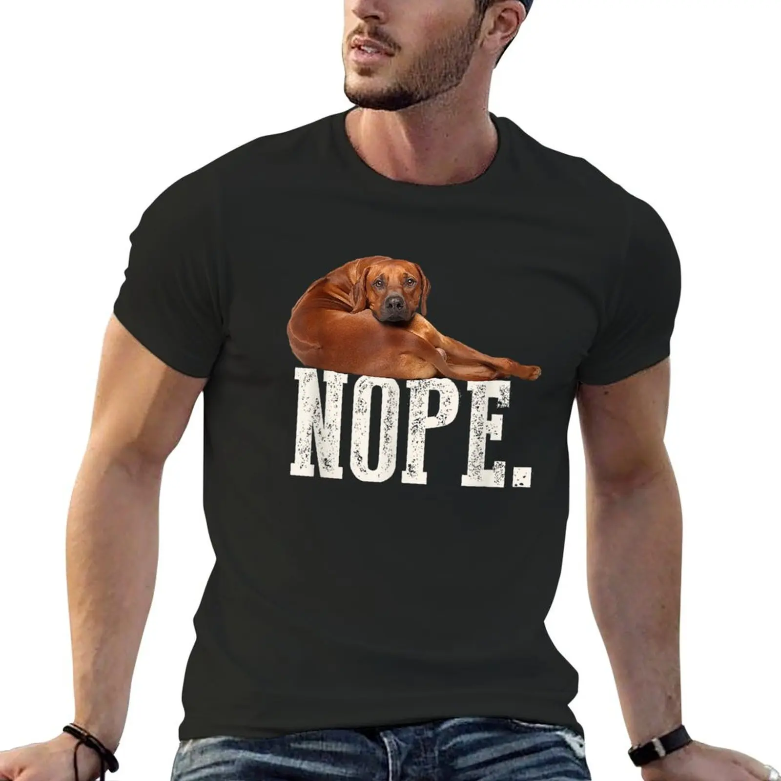

Funny Rhodesian Ridgeback T-Shirt Blouse custom shirt vintage anime shirt summer top shirts men