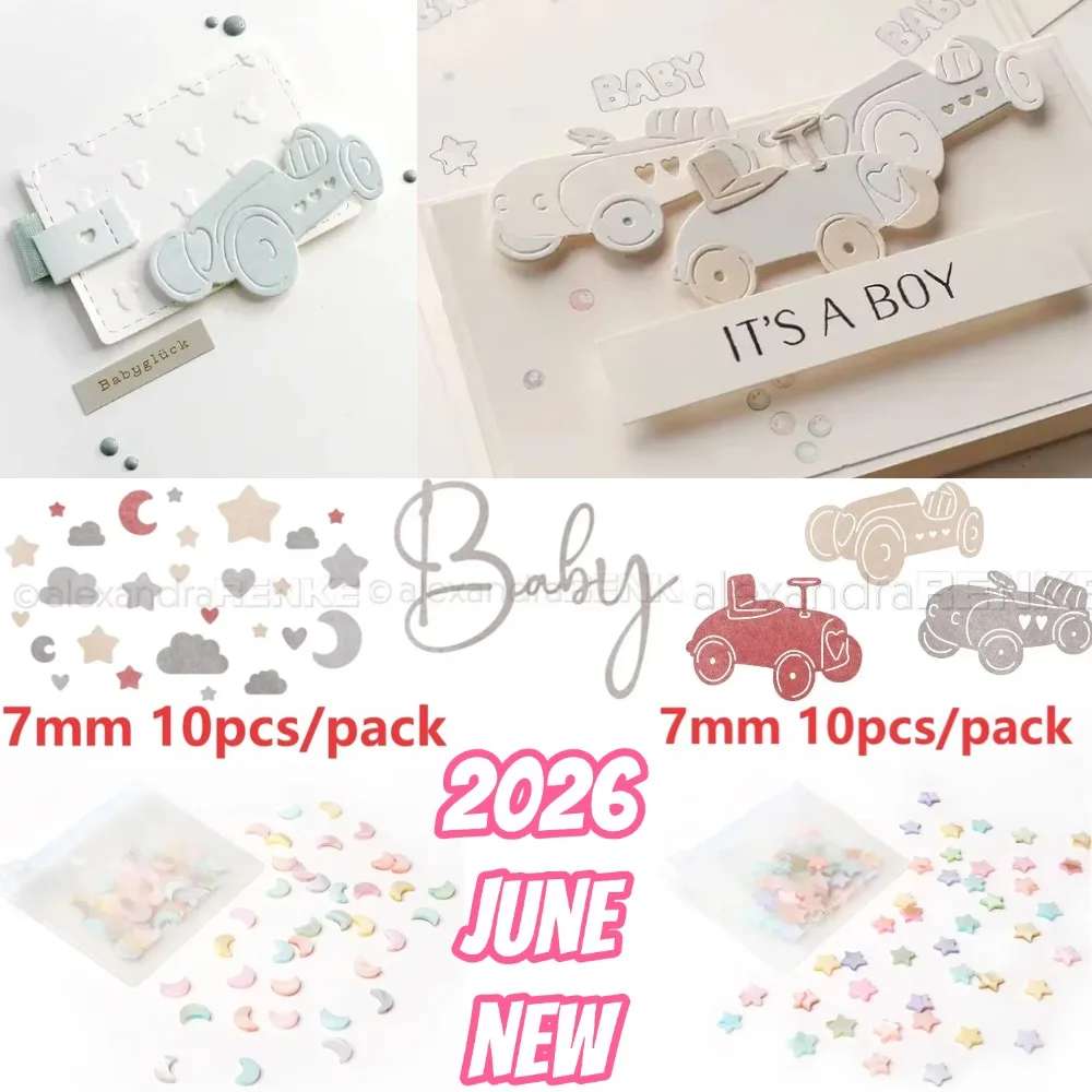 Ducks and Boats Stamps Metal Cutting Dies For Craft Embossing Make Paper Greeting Card Making Template DIY Handmade 2026 New