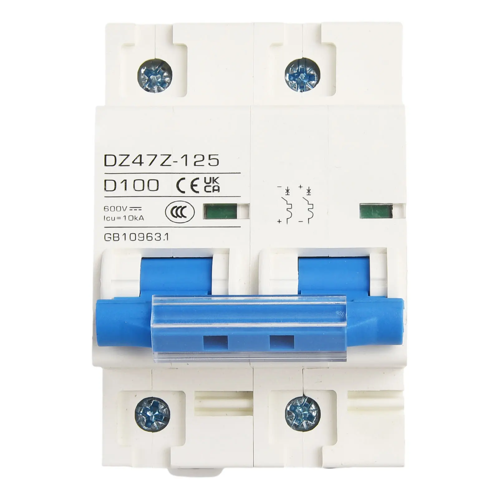 Electronic Product Circuit Breaker Mining Enterprises 80A For Solar PV Solar PV 125A 2P Characteristic Curve Miniature Breakers