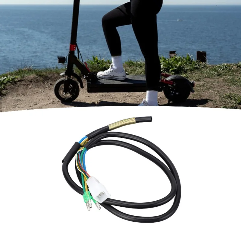 Electric Scooter Motor Cable Powerful 10 Inch High Sensitivity 2.5 Square 9 Core 6 Pin Copper Scooter Motor Wire