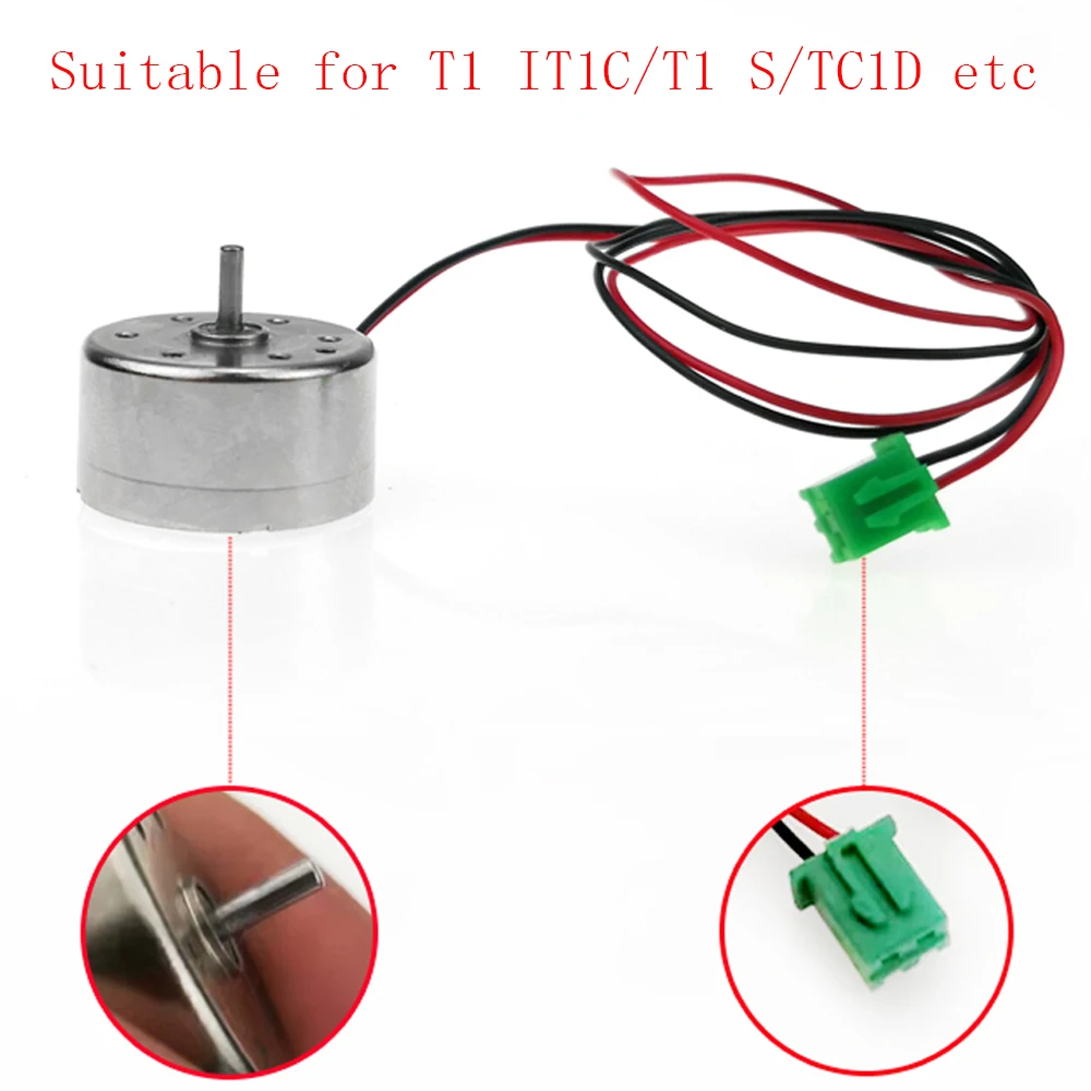 DC Motor Small Trash Can Motor for T1S/TC1D Clamshell Smart Garbage Can Trash Can Repair Motor with Cable