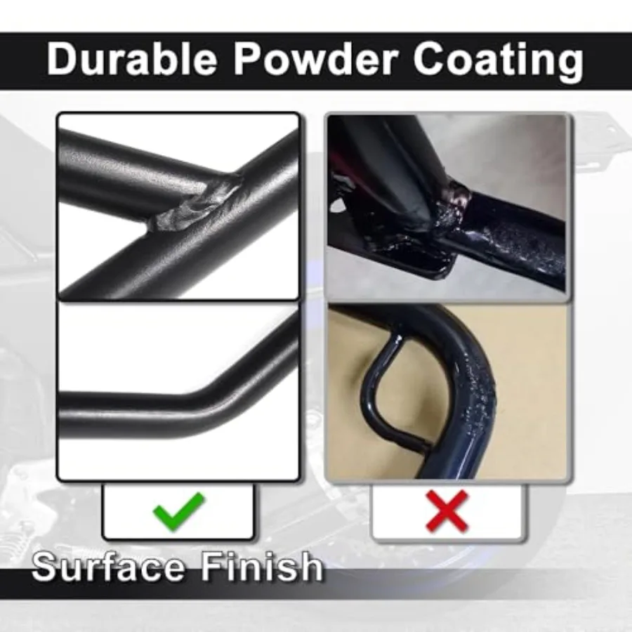 Motorcycle Top Luggage Rack and Crash Bars for 2024 Tenere 700 XTZ690 20192024 Models Rear Rack with Tank Guard Protection Dura