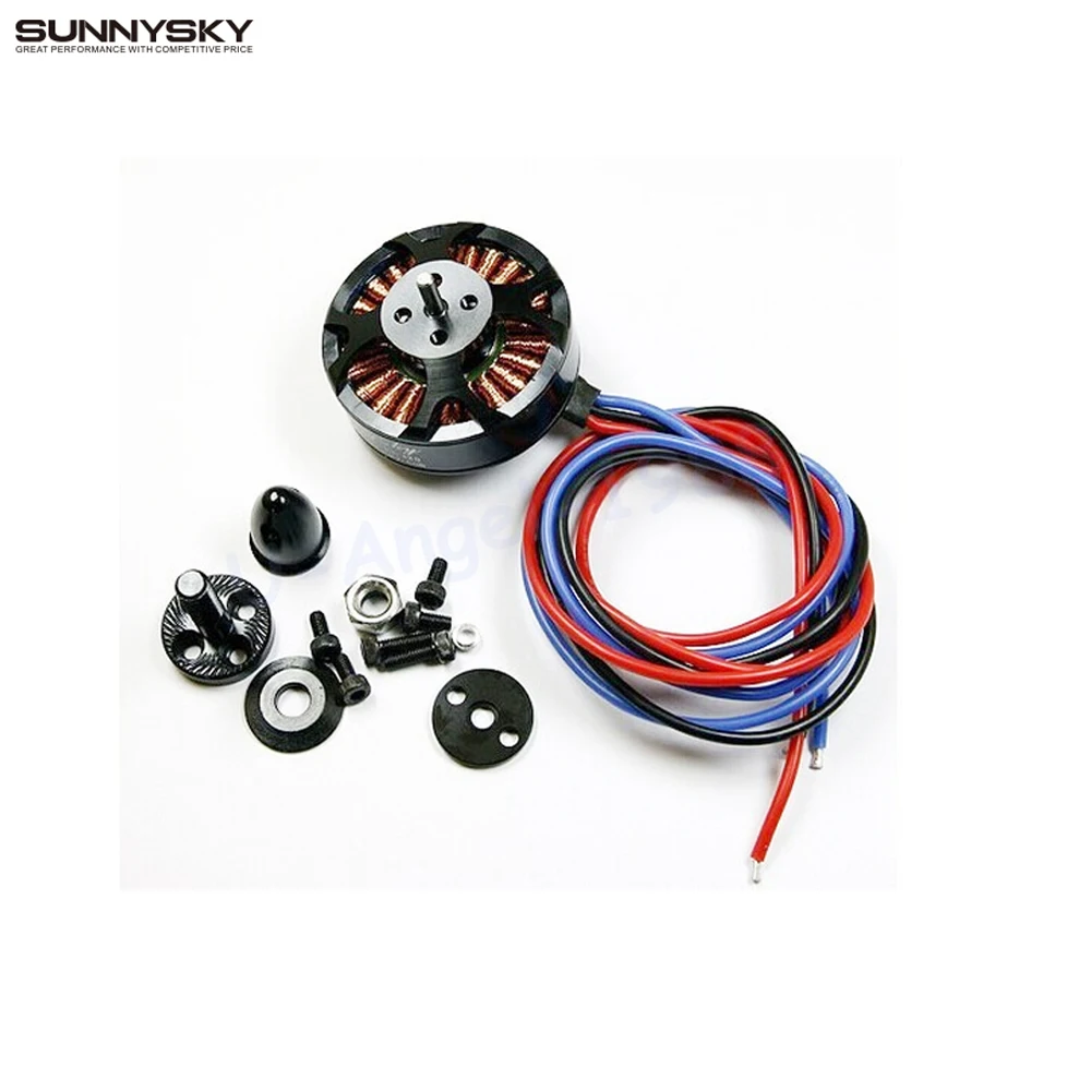 Imagem -02 - Motor sem Escova da Eficiência Elevada de Sunnysky X4110s 340kv 400kv 460kv 580kv 680kv para Multicopter 4s