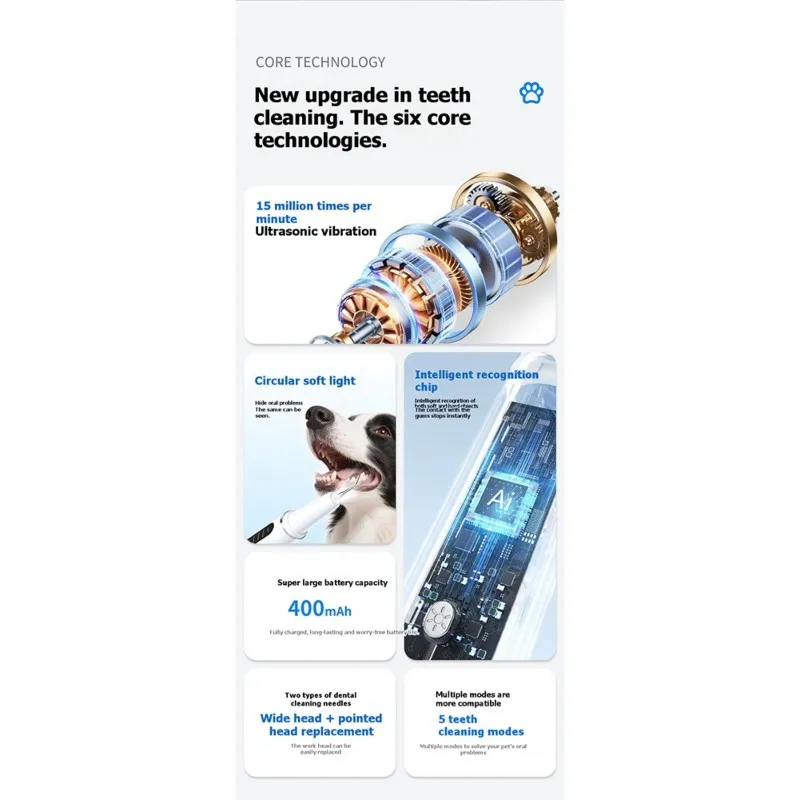 WCS-Smart Visual Ultrasonic Scaler For Pets