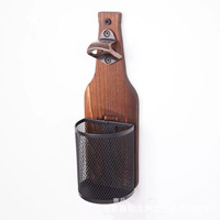 Vintage Wall Mounted Creative Bottle Opener Personalized Bottle Opener for Restaurant Wall Decoration Kitchen Accessories