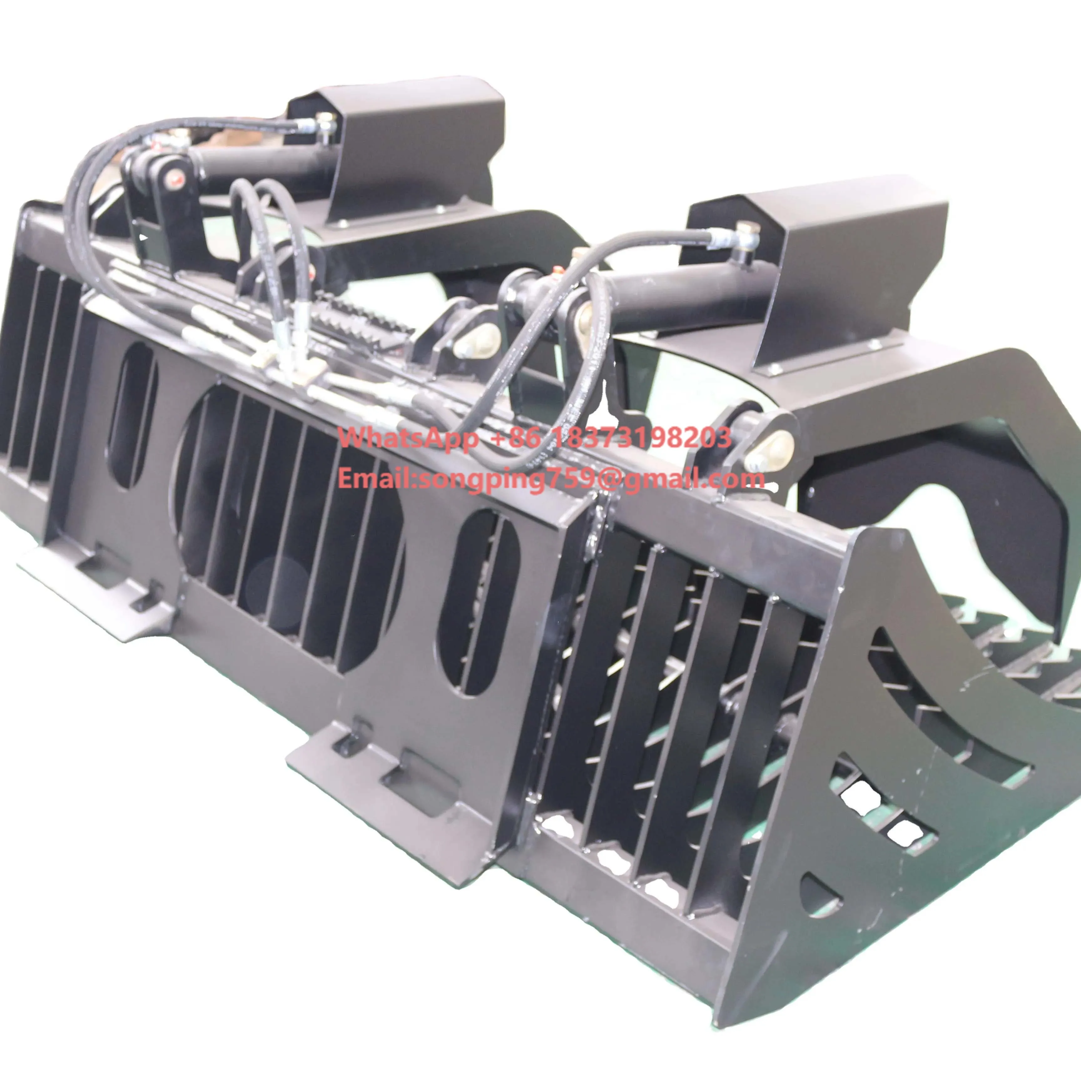 

Factory Price Grapple Bucket with Motor and Pump for Skid Steer Loader Construction Use