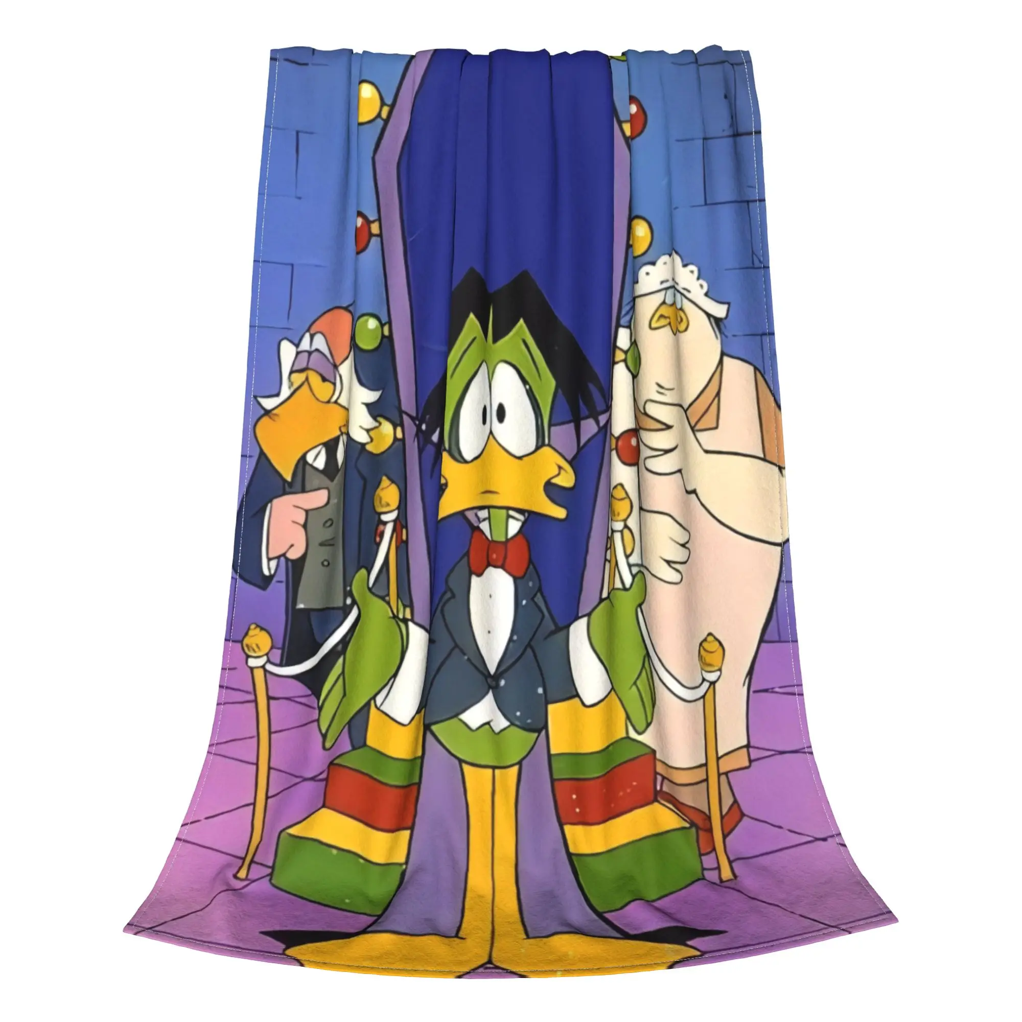 Count Duckula Count Duckula Blanket Autumn/Winter Breathable Thin Throw Blankets For Bedding  Plush Thin Quilt