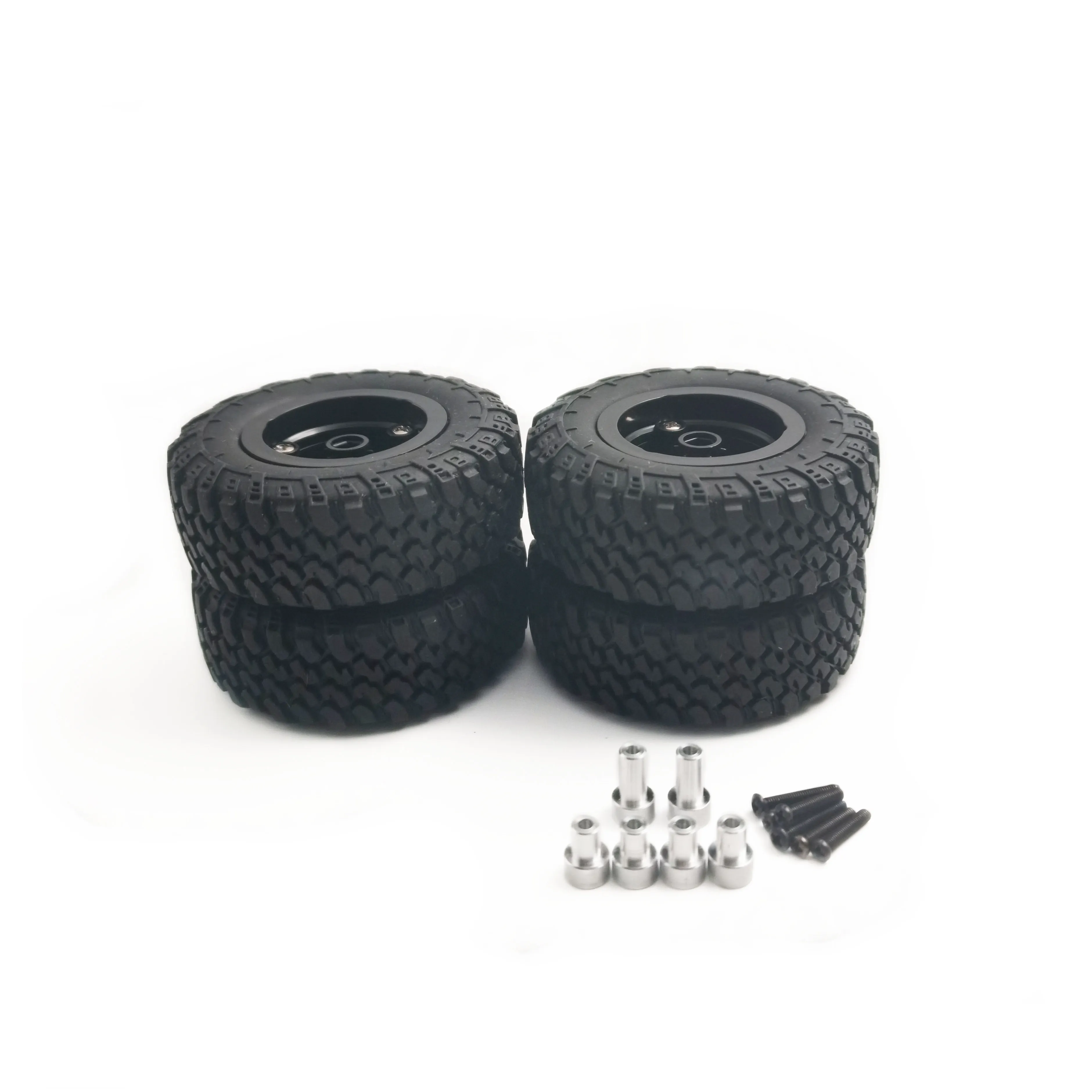 Mn RC Crawler Gummi-Beadlock-Reifen 74mm mit verlängertem Karosseriepfosten für Mn 82 82S RC Offroad-Kletterauto Upgrade-Teile – Detail 1