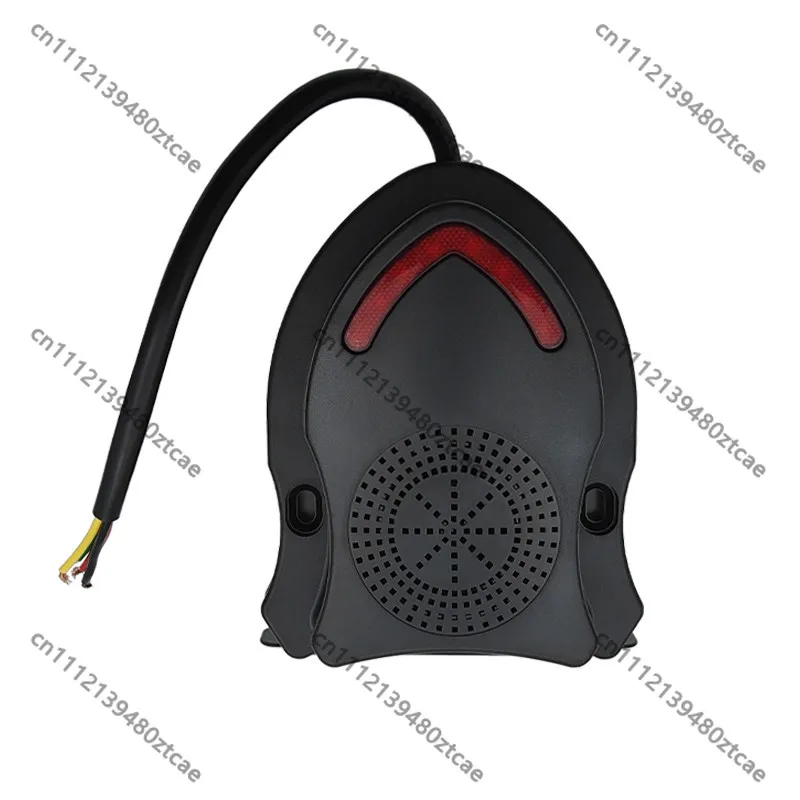 12V 24V Waterproof Forklift Reverse Alarm Horn 3 In 1 Turn Signal Red Flash Tail Light