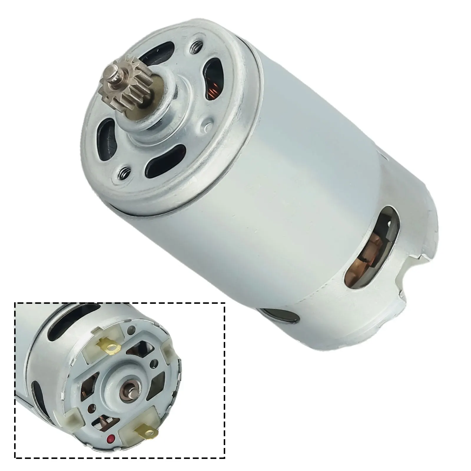 RS550 Motor Unit with 13 Tooth Gear Compatible with For GSR10.8-2-LI 10.8V Cordless Drill and Screwdriver Models