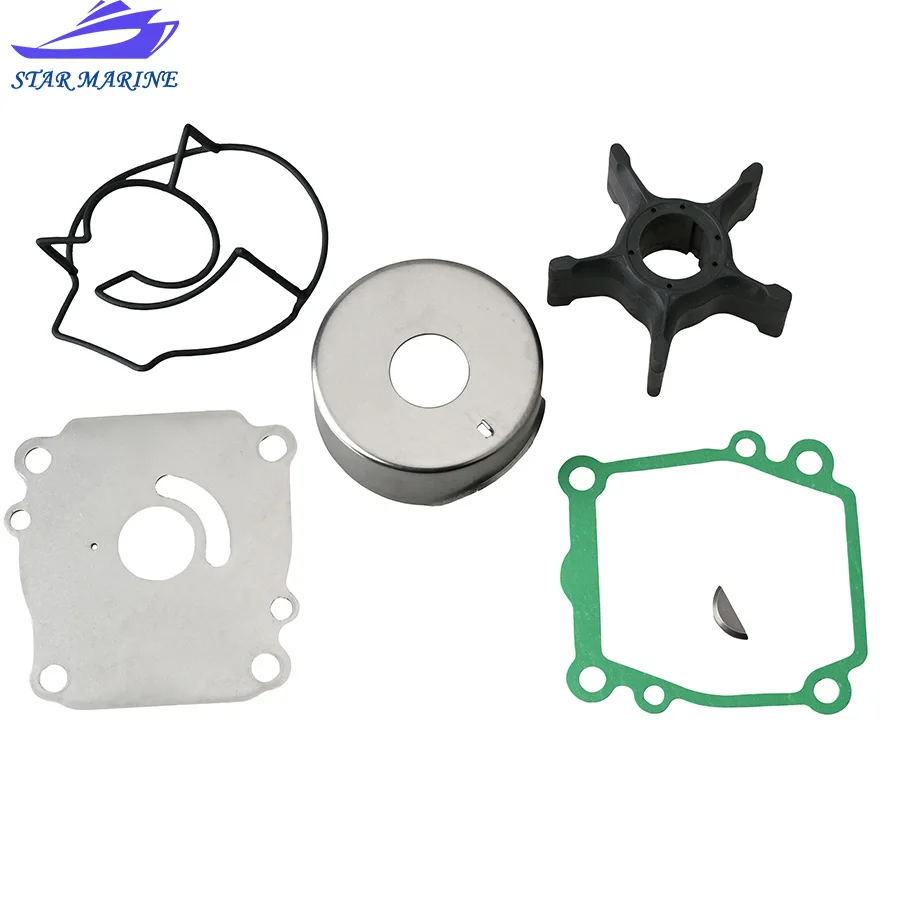 17400-92J21 Water Pump Impeller Repair Kit For Suzuki 2009-Later DF90-140 Boat Engine SN# 983646 & UP 17400-92J21 Replaces Parts