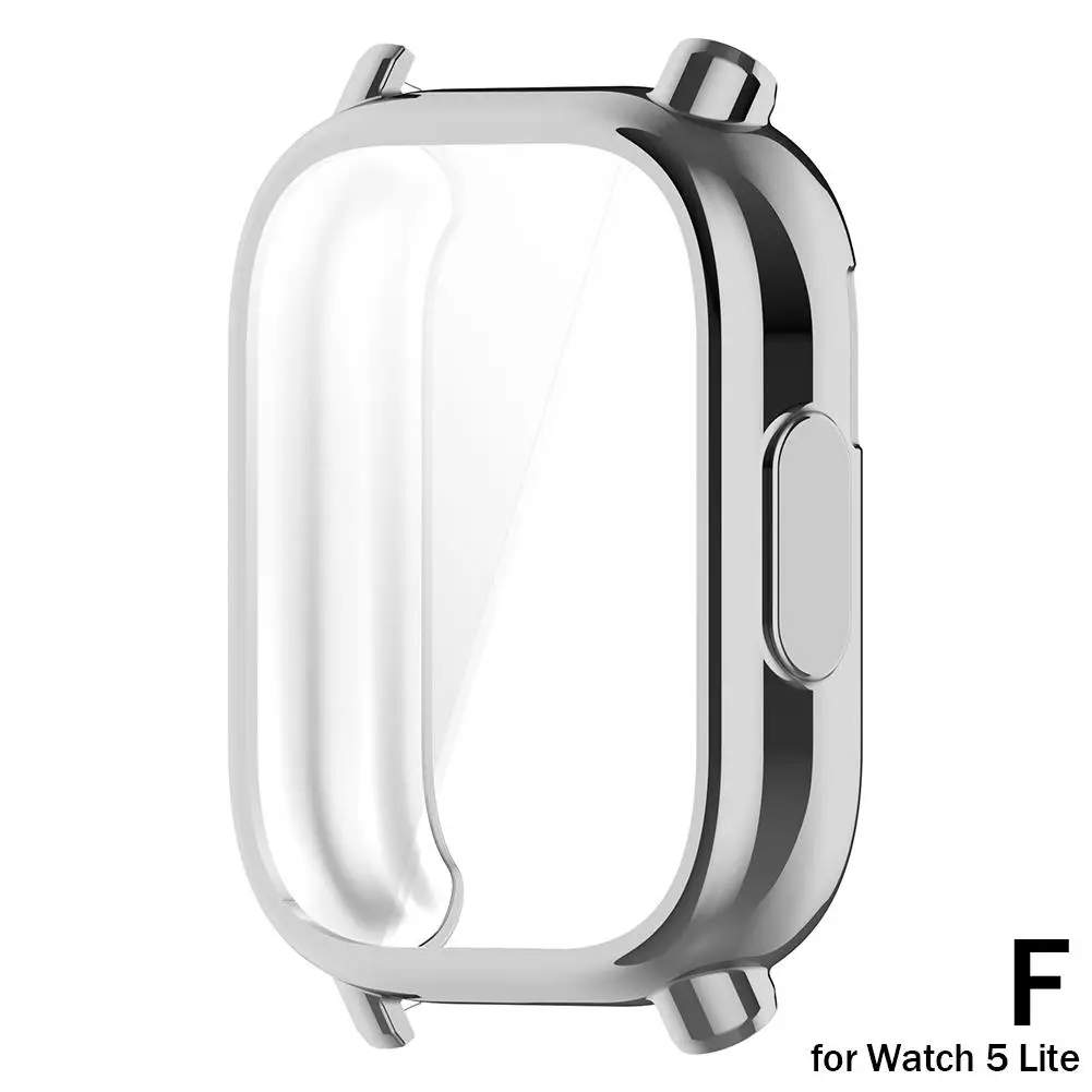 Custodia protettiva in TPU placcatura per Xiaomi Watch 5 Lite Custodia per orologio Custodia protettiva a schermo intero per redmi Watch 5 Ac D6D8