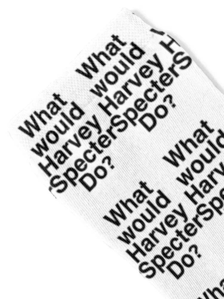 What Would Harvey Specter Do Socks happy basketball colored Designer Man Socks Women's