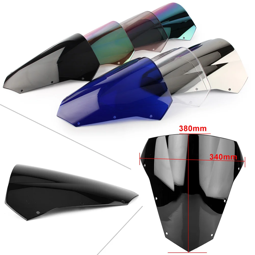 

Лобовое стекло мотоцикла с двойным пузырем для Yamaha FZ6 FAZER 2003, 2004, 2005, 2006, 2007, 2008, АБС-пластик