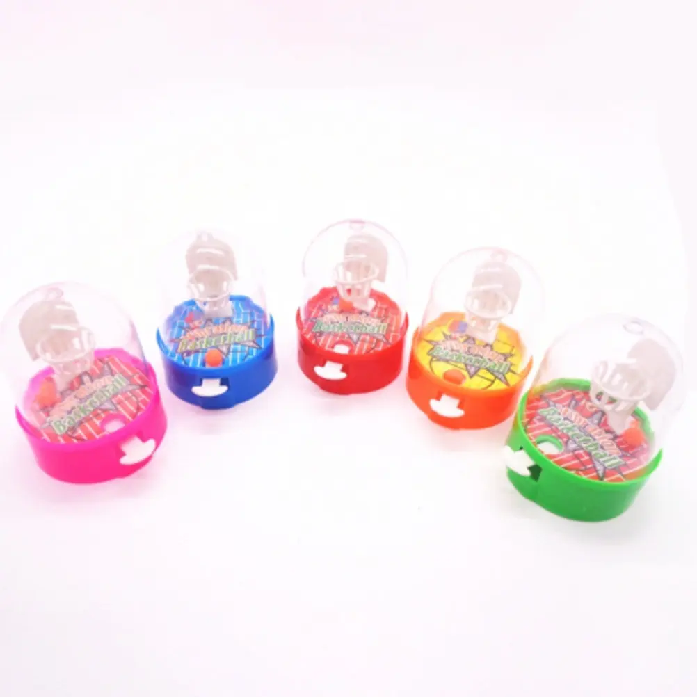 16Pcs Basketball Shooting Interactive Game Parent Child Hand Eye Coordination Mini Basketball Plaything Desktop Sports Game