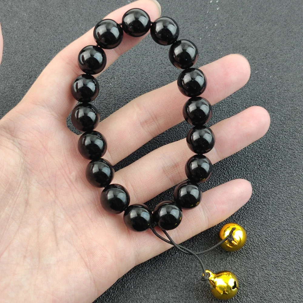 أسود الخرز أجراس أساور للرجال والنساء ، أنيمي مجوهرات اكسسوارات ، هدايا ، Jigoku ، شوجو ، Enma Ai ، الجحيم ، فتاة ، زوجين #4
