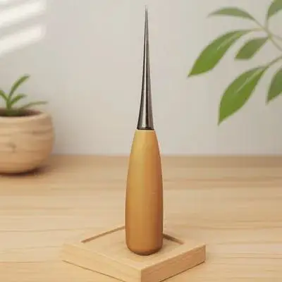 

1pcs Wire Cone Net Cone Light Brown Durable Wooden Metal Badminton Racket Stringing Tool For Tennis Racket Accessories