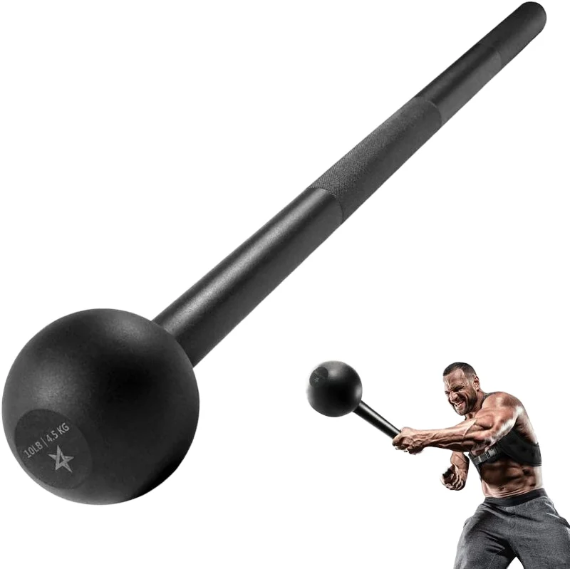 2.5kg weighted Bar for Strength Training, Shoulder, Grips & Forearms Workouts - Gym Hammer with Multiple Size