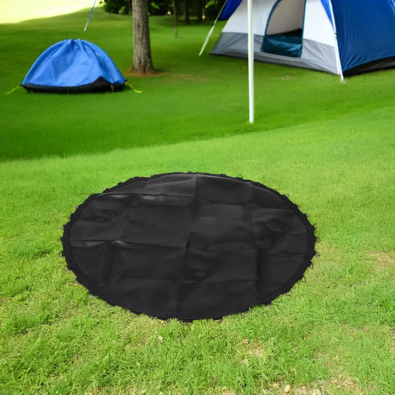 2Pcs Trampoline Replace Jumping Mat Heavy Duty Bounce Mesh Exercise Outdoor Trampoline Parts Round Frame 4Ft Weather-Resistant