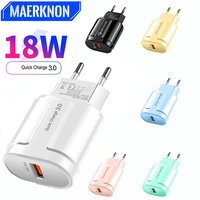 Quick Charge 3.0 USB Charger Portable QC 3.0 18W Fast Charging Adapter Wall Mobile Phone Charger For iPhone Samsung Xiaomi 12