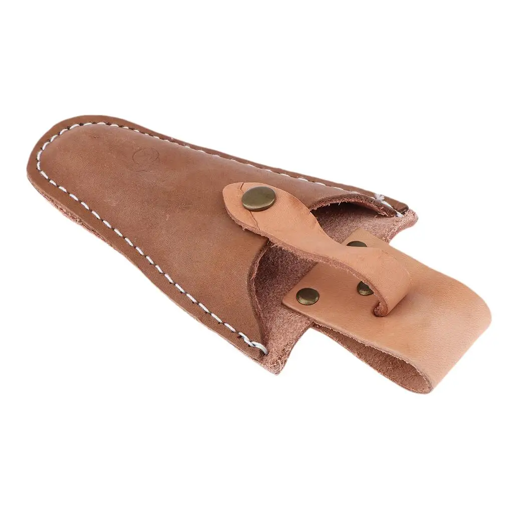 Multi Tool Pouch Pruning Shear Leather Bag Belt Holder Waist Tool Pouch for Electrical or Carpentry Tools