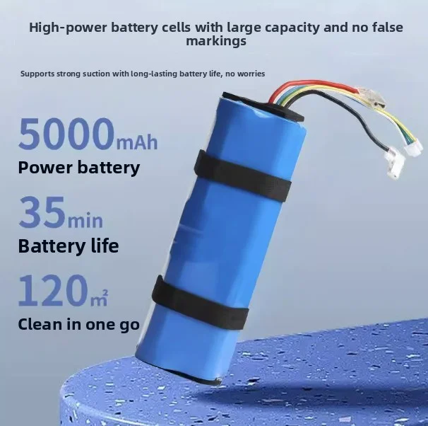 Replacement Rechargeable Battery for Dreame H11/H11MAX/H12/H12 PRO/M12 Wet and Dry Vacuum Cleaner, Long-Lasting Li-ion Battery P