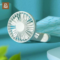 Youpin Qualitell Fold Fans USB Mini Electric Portable Hold Small Fans 3 Wind Speeds 2IN1 Desktop Handheld Electric Cooling Fan