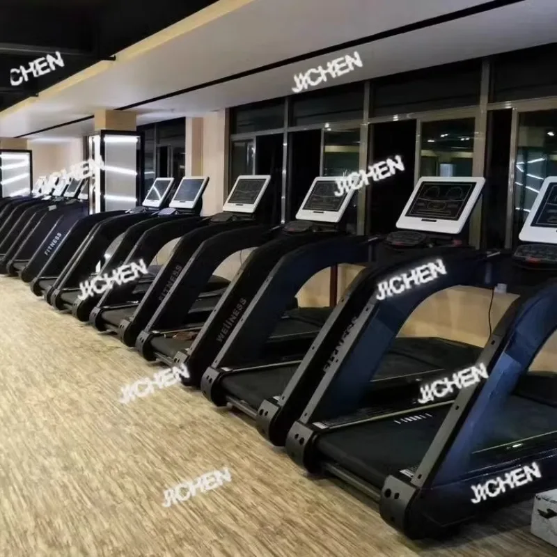 

Коммерческая умная беговая дорожка JCH, домашняя беговая дорожка, басовая амортизация, многофункциональная коммерческая большая беговая дорожка для спортзала