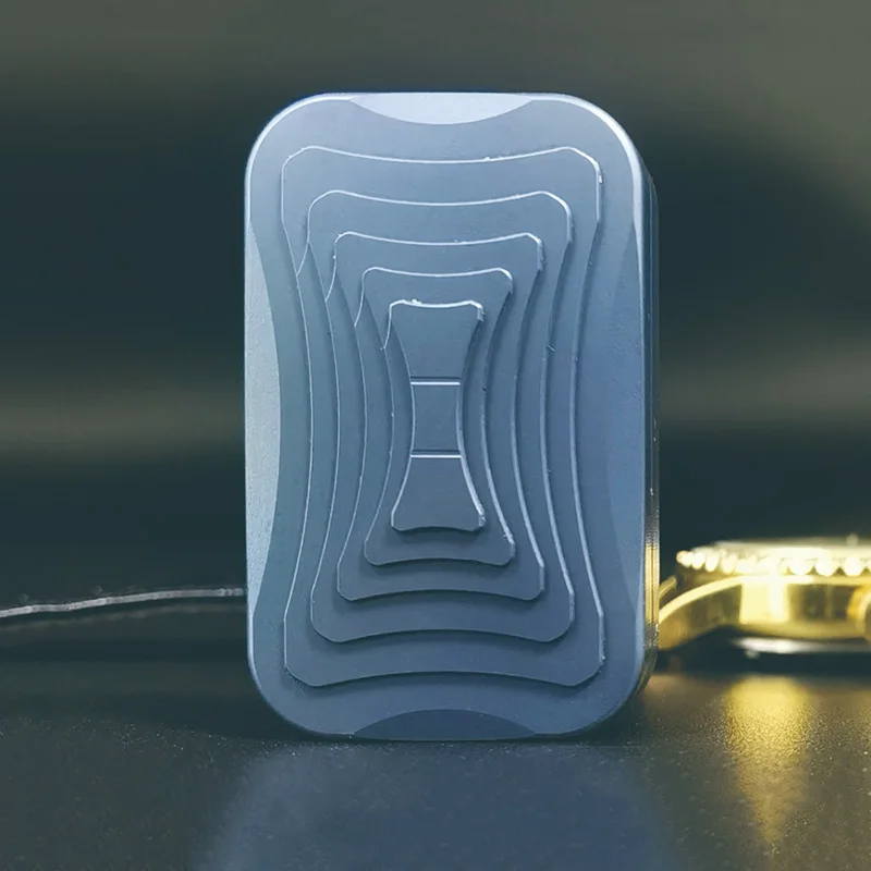 ZD EDC Z3 Slider di spinta illimitato Fidget Toys Magnetismo in metallo Fidget Slider Sollievo dallo stress e rilassamento per adulti Fidget Spinner