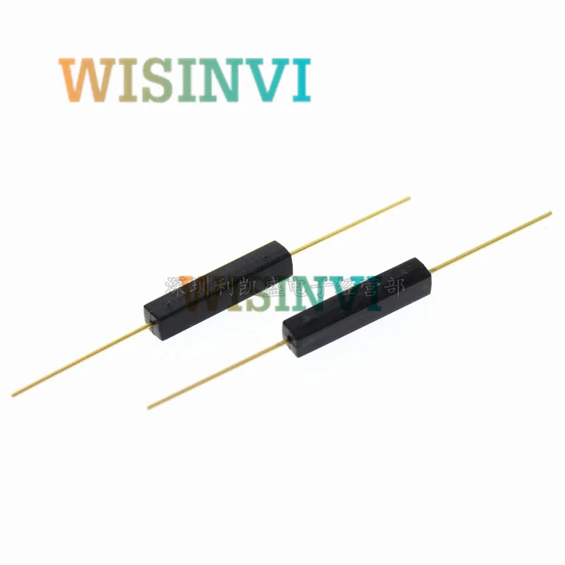 20 PCS GPS-14A GPS14A Plastic Type Reed Switch 2*14 Normally Open Magnetic Control Anti-Vibration/Damage Contact For Sensors