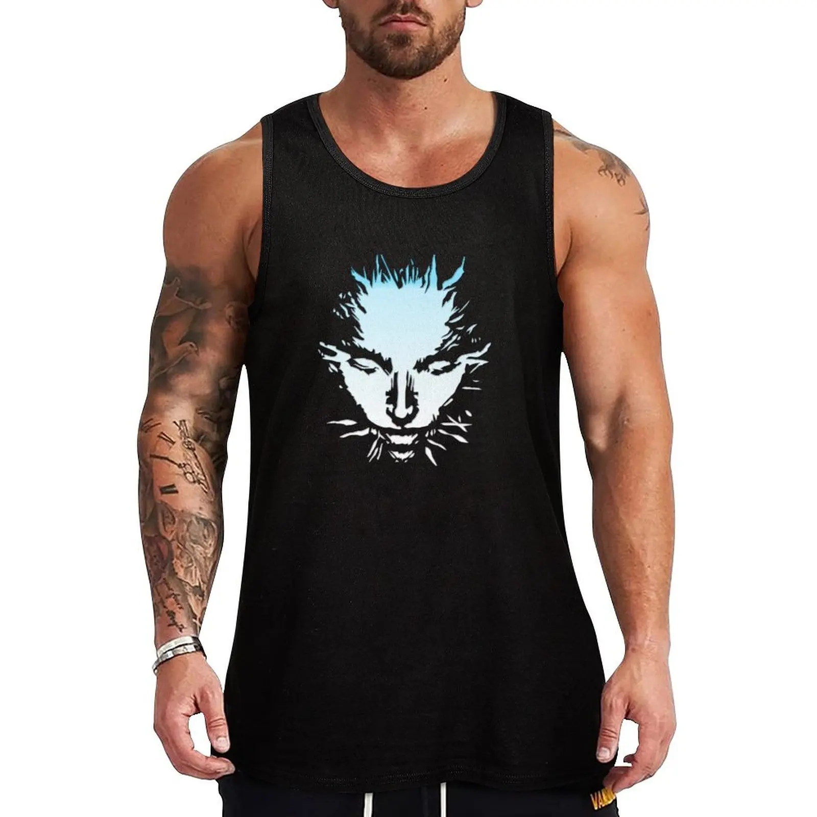 

Shodan System Shock Tank Top Gym wear Men's summer clothes 2025 Men's tops