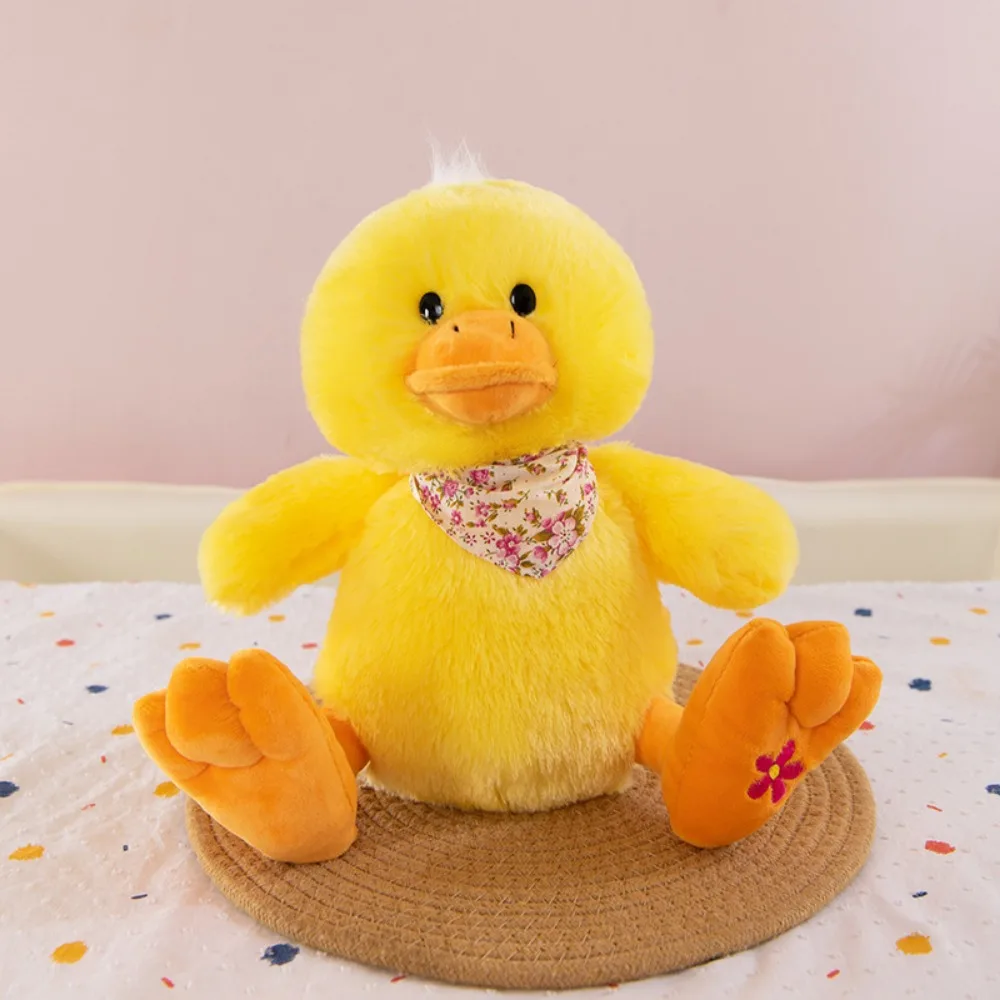 

Yellow Duck Animal Plush Toy Will Call Home Decor Sitting Animals Plush Cartoon Soft Pillow Stuffed Penguin Doll Christmas Gift