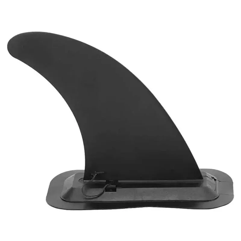 Abnehmbare Mittel flosse schwarz Sup Board Zubehör Sup Fin Stand Up/Paddel/aufblasbares Board Surfbrett Central Fin Wassersport